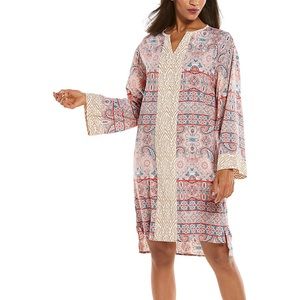 Coolibar Women's Swim Coverup - Pink and Cream